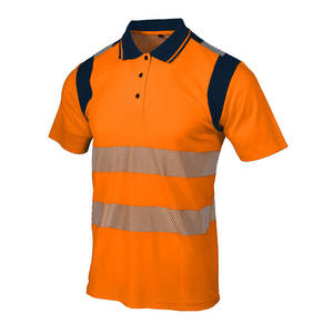 เสื้อโปโลระบายอากาศปลอดภัยขนาดผู้ใหญ่ใส่สบายเสื้อโปโลสะท้อนแสงมองเห็นได้ชัดเจน - Product Image 5