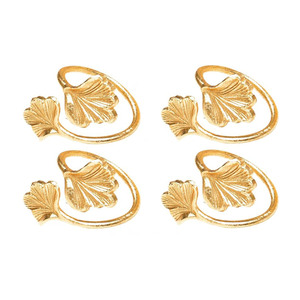 Meilleure qualité en acier inoxydable rond de serviette luxe fer fête mariage table à manger tous les jours réunions de famille ambiance style de vie - Product Image 5