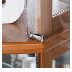 Large Capacity Bamboo Storage Cabinet Eco-Friendly and Durable Multifunctional Unit <b>for</b> Bathroom and <b>Living</b> Room - Product Image 1