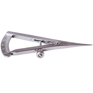 Jauge d'instrument chirurgical à étrier en acier inoxydable Castroviejo pour examen fabriqué au Pakistan - Product Image 1