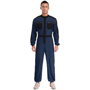 Overoles de Trabajo Transpirables para Hombre, Uniformes con Bolsillos y Cremallera, Traje de Soldadura para Reparación de Automóviles, Mecánicos de Fábrica, Electricistas - Product Image 5
