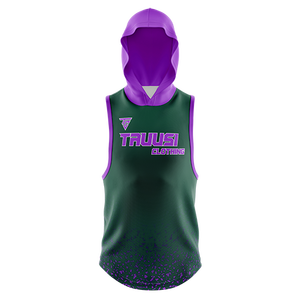 Wholesale Custom Design Embossed Fleece <b>Sleeveless</b> Shirt Workout Gym Hoodie For <b>Men</b> Anti-Wrinkle Breathable Gym <b>Sleeveless</b> Hoody - Product Image 1