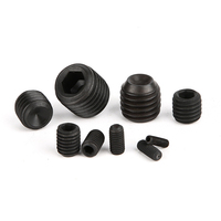 Vis sans tête à six pans creux en acier noir DIN916 Grade 12.9 M1.6 M2 M2.5 M3 M4 M5 M6 M8