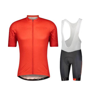 Traje de Ciclismo de LICRA/algodón de manga corta de secado rápido para hombre de verano, nueva moda, conjunto de Tops estampados de transferencia de calor cómodos para - Product Image 5