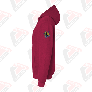 Custom Winter Embroidered Hoodie for Men-Wholesale Streetwear Fashion Polyester/Cotton Blend Custom Logo Printing - Product Image 3