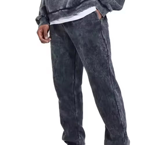 Dikson Deportes al por mayor personalizado lavado con ácido Jogging Wear Hombres Deportes WearTracksuit Hombres 2 piezas Set Sudadera con capucha y pantalones conjuntos para los hombres - Product Image 5