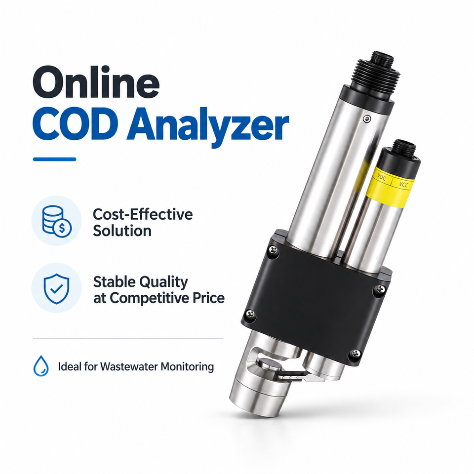 No Reagent Online COD Analyzer UV Absorption Water Quality Monitor with ...