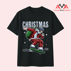 เสื้อยืดผู้ชายสีดำ ลายพิมพ์ (ลายกราฟิก) สไตล์ลำลอง สตรีทแวร์ ชุดชายหาด ผลิตจากผ้าฝ้าย 65% + สแปนเด็กซ์ 35% ผลิตในเวียดนาม - Product Image 5