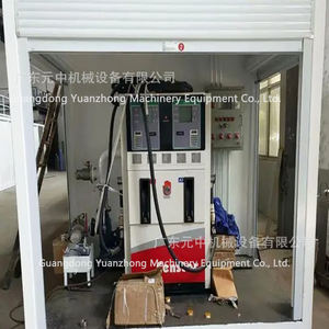 محطة وقود متنقلة: مقطورة خزان ديزل، محطة تعبئة وقود مقاومة للانفجار بسعة 50 مترًا مكعبًا مثبتة على قاعدة انزلاقية لمواقع التعدين بجودة ممتازة - Product Image 3