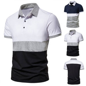 Transpirable Cómodo Top Trending Totalmente elegante Última camiseta de polo con logotipo personalizado Antiarrugas Venta caliente Polo de los hombres - Product Image 4