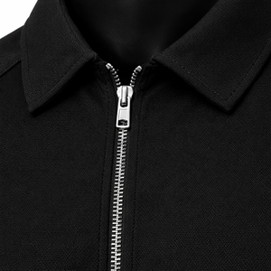 Polo Personalizado con Media Cremallera para Hombre, Manga Corta, Cuello con Cremallera, Venta al por Mayor, Fabricante OEM ODM - Product Image 5