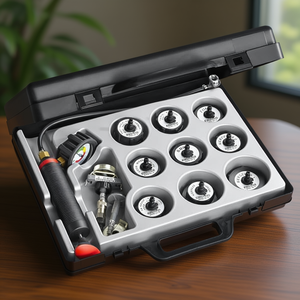 เครื่องทดสอบวงจรทำความเย็น Facom พร้อมอะแดปเตอร์ 14 ชิ้นสำหรับการใช้งานเซ็นเซอร์วัดแรงดัน - Product Image 3