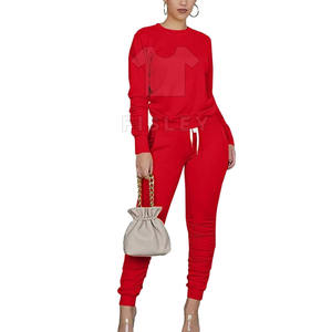 ชุดกันเหงื่อลายพื้นสำหรับผู้หญิงฉลากส่วนตัวออกแบบได้เองสำหรับฤดูหนาว - Product Image 4