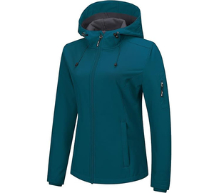 Chaqueta cortavientos de lana de invierno de alta calidad para hombre y mujer, abrigo impermeable a prueba de viento para senderismo, estilo exterior de poliéster - Product Image 1