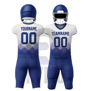 เสื้อทีมทีมฟุตบอลพิมพ์ลายทแยงและกางเกงสำหรับวัยรุ่นผู้ชายเสื้อทีมพิมพ์ลายทแยงทนทานงานออกแบบได้ตามต้องการ - Product Image 2