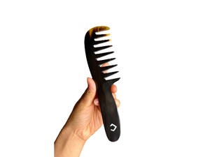 Peine de Cuerno de Búfalo, Peine de Cuerno Natural, Peine de Cuerno de Vaca de la India - Product Image 4
