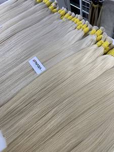 Prix de gros Extensions de cheveux en vrac Cheveux de donneur vietnamien Double noyade 100 grammes Couleurs claires 22 pouces - Product Image 4