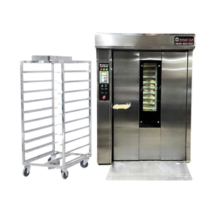 Four rotatif 24 plateaux avec chariot Altuntop 1100Kg 380V 220V Four rotatif d'équipement de cuisson de pizza pour boulangerie Kien An - Product Image 1