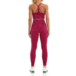 Conjunto de Yoga para Mujer, Ropa Deportiva Elástica y Ligera para Ejercicio, Conjunto de Yoga para Mujer - Product Image 4