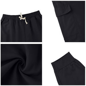 Nouveau modèle de pantalon de jogging confortable en coton pour hommes, entraînement décontracté, musculation, fitness, toile délavée - Product Image 4