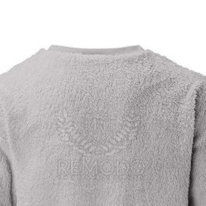 เสื้อสเวตเชิ้ตขนแกะเชอร์ปาสำหรับผู้ใหญ่เสื้อสเวตเชิ้ตผ้าฟลีซเชอร์ปาออกแบบได้ตามต้องการ - Product Image 6