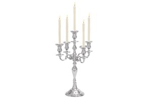 Candélabre de conception européenne de luxe article d'éclairage à la maison centres de table de salle à manger de mariage candélabre bougeoir en métal fait à la main - Product Image 5