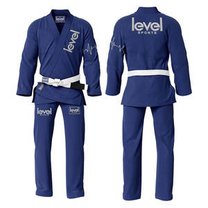 2025 venta al por mayor Jiu Jitsu BJJ Kimono conjuntos de uniformes 100% algodón logotipo personalizado entrenamiento de artes marciales Unisex - Product Image 3