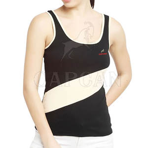 OEM vente en gros, débardeurs deux couleurs pour femmes, meilleurs matériaux, débardeurs d'été sans manches en coton pour femmes - Product Image 1