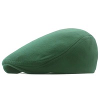Gorra de Golf Unisex Estilo Británico, Gorra Plana con Visera, Suave y Sólida, para Deportes al Aire Libre, Venta al Por Mayor