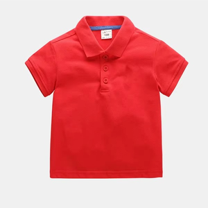 Camiseta polo 100% algodón personalizada, camiseta para niño, uniforme escolar regular, uniforme de manga corta, camiseta polo para niños - Product Image 5