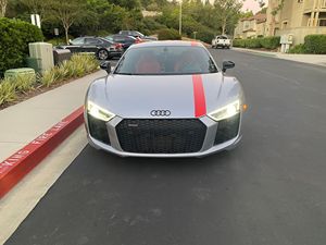 2018 ออดี้ อาร์8 วี10 คูเป้ อาร์ดับเบิลยูเอส 532 แรงม้า เทอร์โบ ขับเคลื่อนล้อหลัง แพ็คเกจพรีเมียม เกียร์อัตโนมัติ ระบบควบคุมความเร็วอัตโนมัติ ไฟภายในแบบอ่อน รุ่นเปิดประทุน ล้อแม็กซ์ขนาด 20 นิ้ว พวงมาลัยซ้าย - Product Image 4