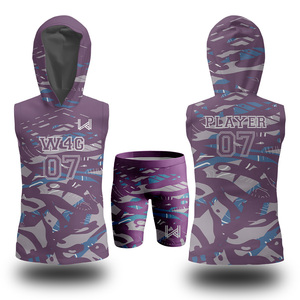 Conjuntos de Camisetas de Fútbol Americano 7on7 con Logotipo Personalizado para Hombre Adulto, Transpirables, Talla Grande, 100% Poliéster, Antibacterianas, de Secado Rápido - Product Image 6