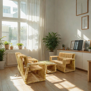 Contreplaqué commercial fendu de pin du prix usine AA Grade 9mm pour la construction de meubles E0 formaldéhyde A2 poli - Product Image 6