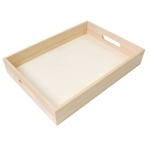 Handmade Customized for Mango Wood Serving Tray <b>Wedding</b> Tabletop Displayed Soup Bowls Dishes Kitchenware Decorative Trays - Product Image 2