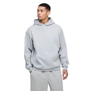 Sweat-shirts à capuche pour hommes de grande taille, design personnalisé avec logo, respirant, écologique, 100% coton, couleur unie, décontracté - Product Image 1