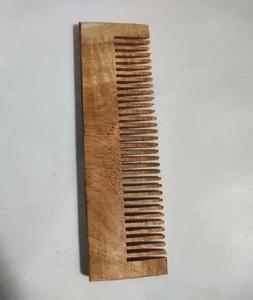 Peigne à cheveux en bois de Neem écologique pour la promotion de salon à domicile et l'utilisation de voyages du fournisseur indien au prix d'exportation - Product Image 1