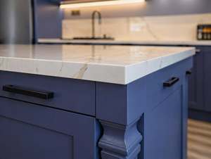 Custom Made Matte Lacquer <b>Kitchen</b> <b>Cabinet</b> Modern <b>Kitchen</b> <b>Cabinets</b> Painted MDF Shaker Handleless Custom RAL Color Complete Set - Product Image 2