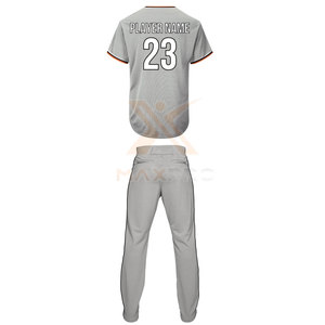 Uniforme de Béisbol Transpirable de Secado Rápido de Alta Calidad con Logotipo y Colores Personalizados, Servicio OEM para Venta al por Mayor - Product Image 2