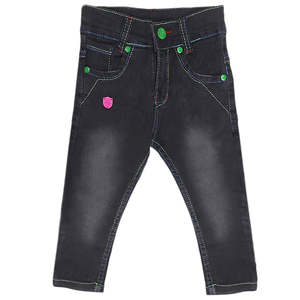 Pantalon en jean pour garçons - Noir - Product Image 1