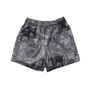 Pantalones cortos elásticos de poliéster para hombre, perfectos para correr, entrenamiento, fitness y ropa de ocio - Product Image 1