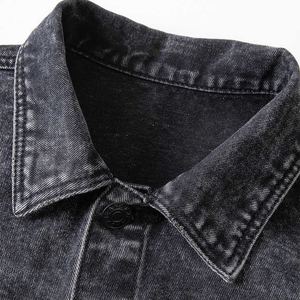 Vestes pour hommes Slim Fit Vestes pour hommes en denim de haute qualité Veste légère pour homme Parfait pour les tenues décontractées - Product Image 4