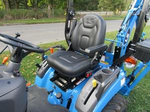 Ready Export 20HP EPA for Engine 4WD Gear Drive Multifunctional Blue Mini Tractor Front Loader Garden Tractor Wheel Tractor - Product Image 2