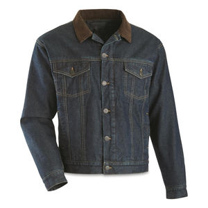 Veste en jean premium : techniques de lavage et de délavage, effets vintage professionnels et texture robuste pour des looks de haute couture - Product Image 3
