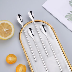 Ensemble de cuillères à mélanger pour bar à cocktail en acier inoxydable de qualité durable pour les fêtes d'hôtel - Product Image 4