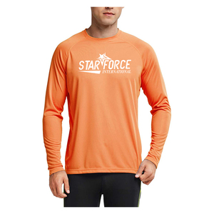 เสื้อตกปลาแขนยาวผ้าโพลีเอสเตอร์สำหรับผู้ชายแบบปรับแต่งได้เสื้อตกปลาแห้งเร็วป้องกันยูวีแบบระบายอากาศได้ SPF UPF 50สำหรับตกปลากันน้ำ - Product Image 3