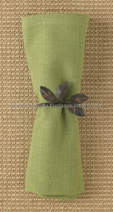 Rond de serviette de forme personnalisée de conception fantastique en aluminium avec fini nickelé parfait pour la vaisselle et la décoration de la salle à manger - Product Image 5