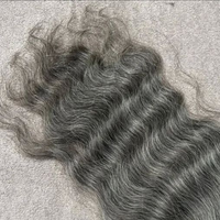 Cheveux Indiens Remy Naturels Bruts de Haute Qualité en Vrac, Ondulés, pour Tressage, Double Trame, Sans Produits Chimiques, Logo Personnalisé, Toutes Extensions Capillaires