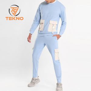 Survêtement personnalisé de haute qualité pour hommes approvisionnement direct d'usine graphique imprimé design empilé nouveau Style hiver haut grande taille - Product Image 1
