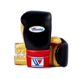 Gants de boxe personnalisés noirs, rouges, dorés, gants de boxe d'entraînement, équipement de boxe de qualité supérieure, légers, 16 oz, gants de boxe personnalisés Winning - Product Image 4