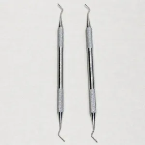 Periodontal Root Planning Curettes Set Stainless Steel Dental Instruments Manual - Product Image 3